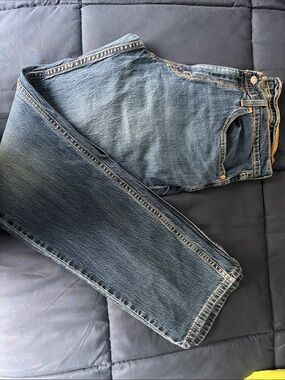 Levi's Men's Straight Dark Blue Denim Jeans